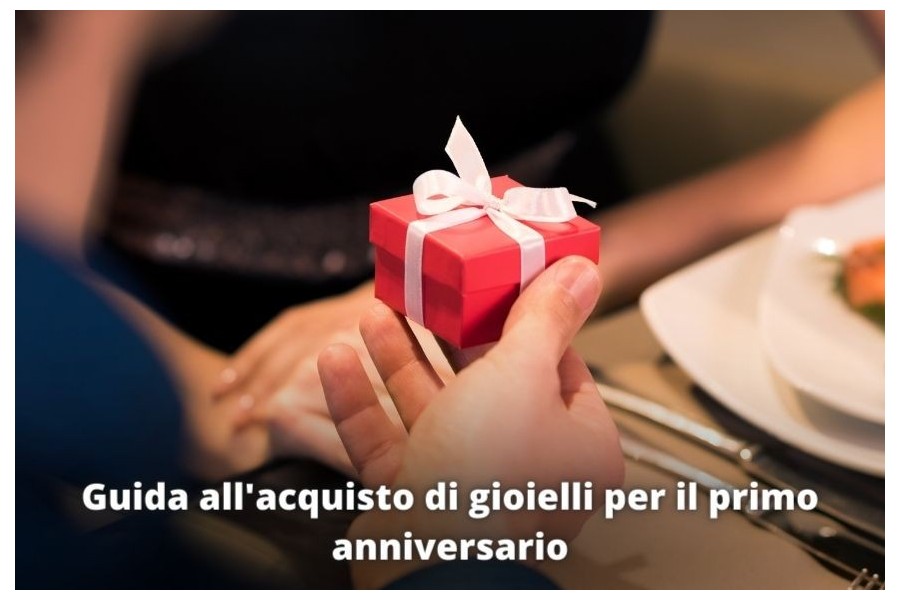 Guida all'acquisto di gioielli per il primo anniversario